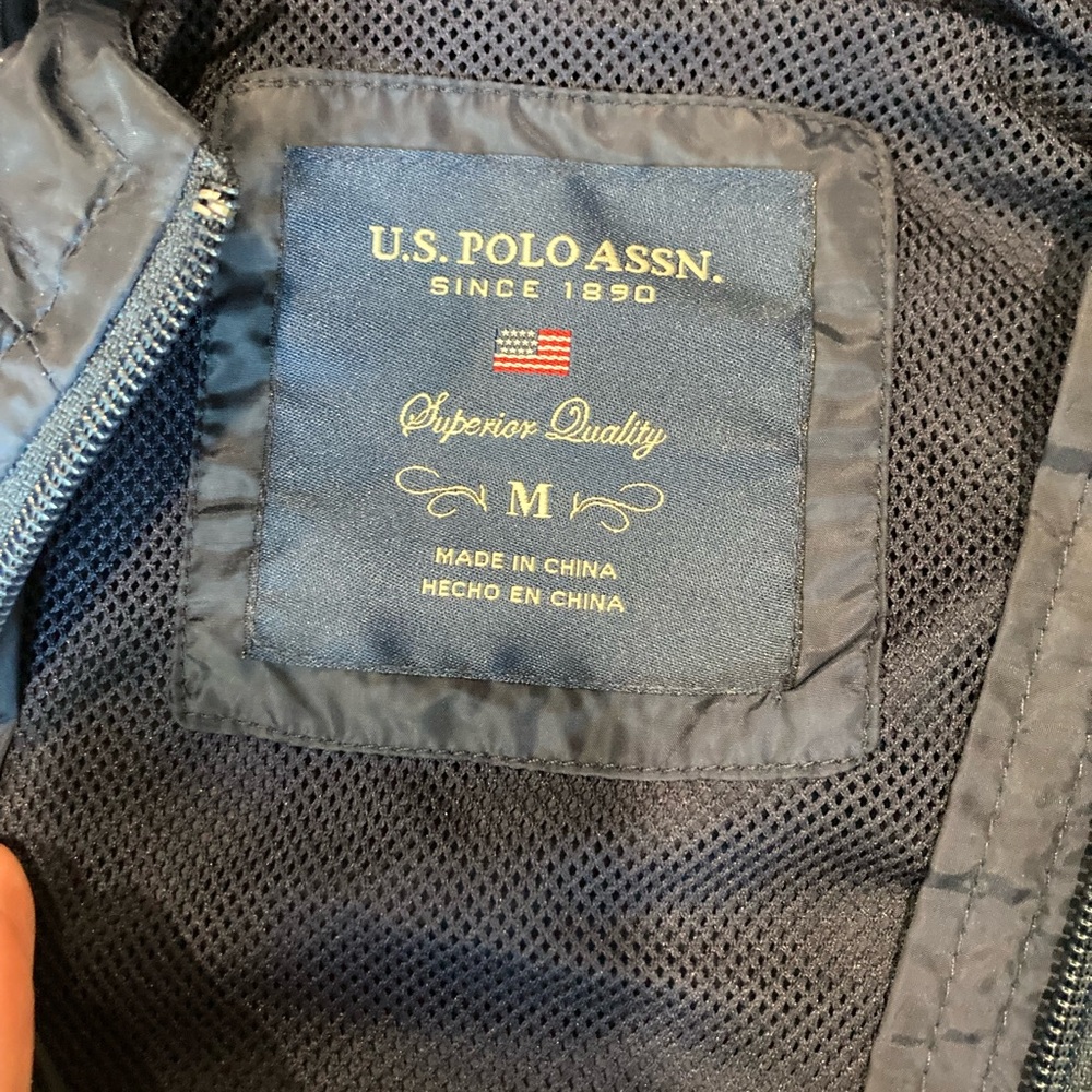 Us Polo Association Windbreaker Jacket, Hooded Li… - image 5